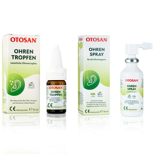 Otosan® Ohrentropfen & Spray - SET REINIGUNG & PFLEGE